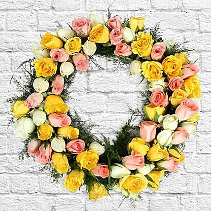 Funeral & Sympathy Wreath Delivery in Surathkal | Condolence Flowers