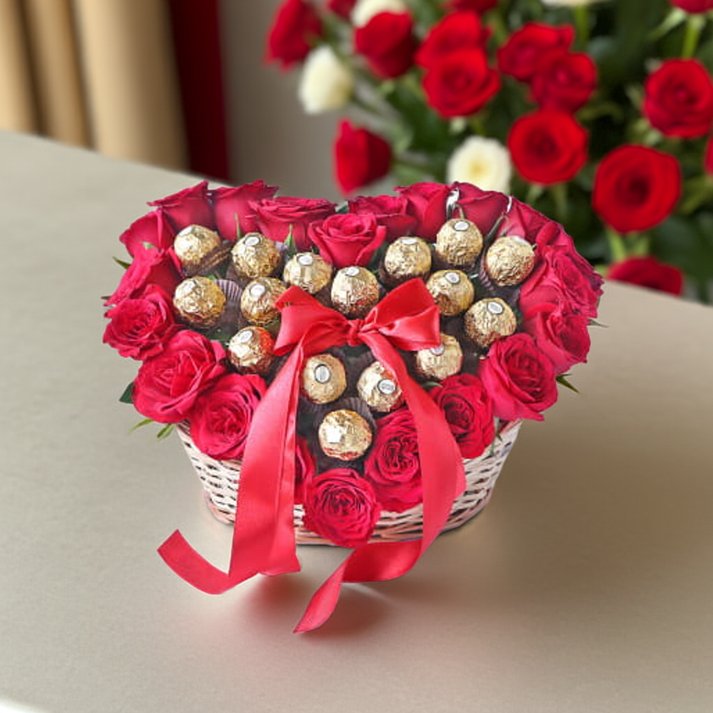 Flowers & Chocolate Bouquet Combos in Karkala | Same-Day Delivery – Jasmineland.in
