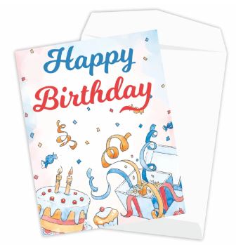 Birthday Greeting Card