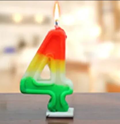 Number  Candle 4