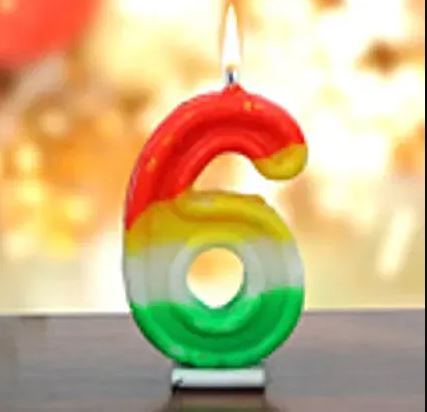 Number  Candle 6